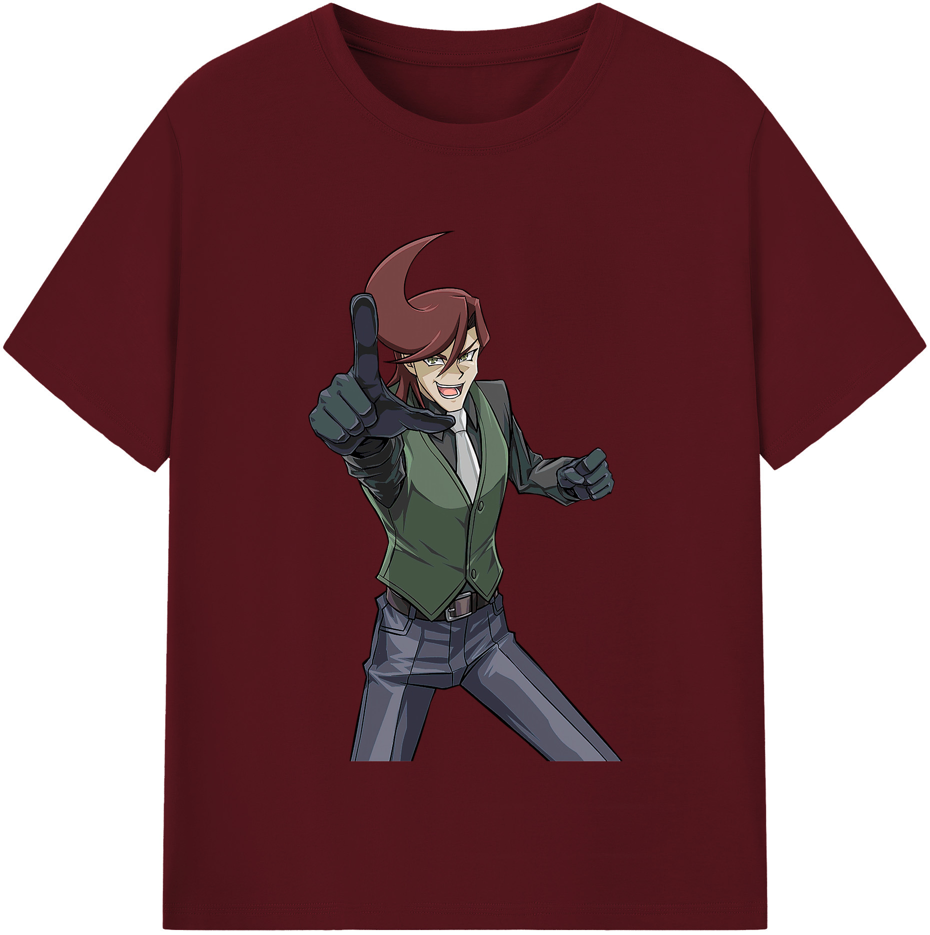 （画像用） 遊☆戯☆王 Yu-Gi-Oh! 綿100％半袖Tシャツ（フロントプリント）